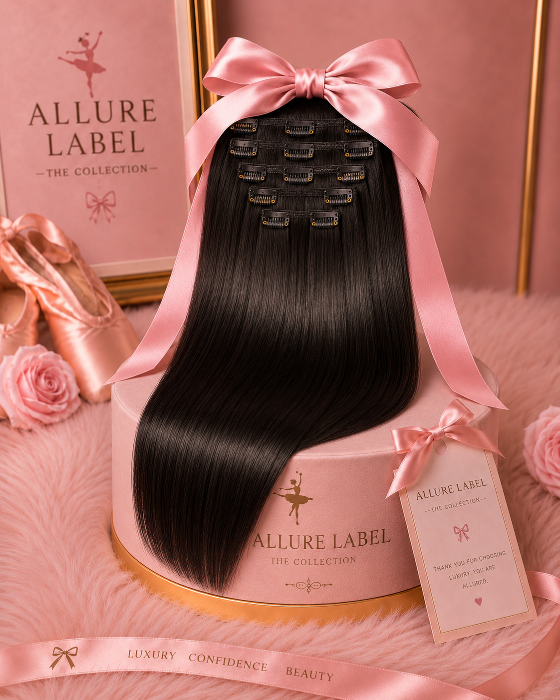 Raw Cambodian 120g Clip Ins - Straight / Body Wave