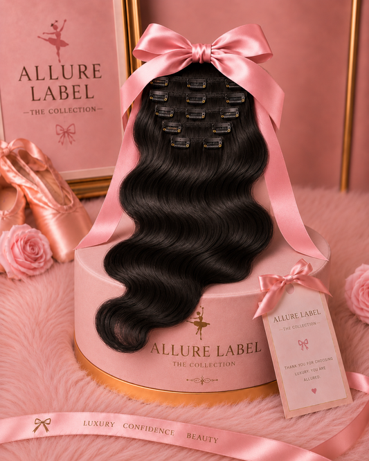 Raw Cambodian 120g Clip Ins - Straight / Body Wave
