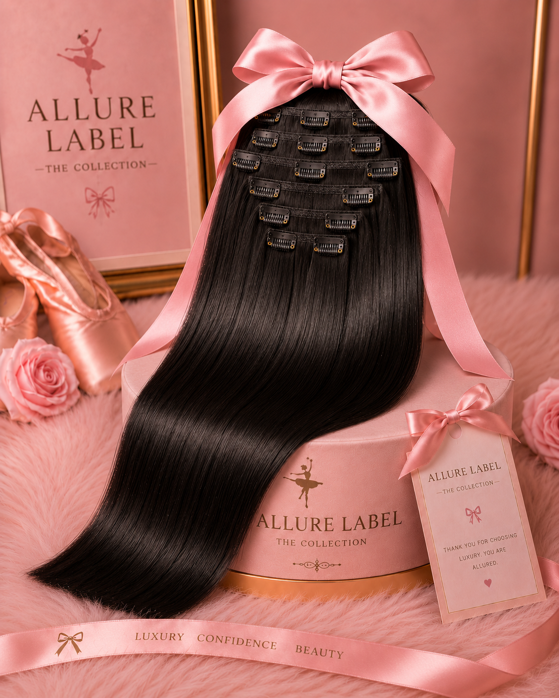Raw Cambodian 120g Clip Ins - Straight / Body Wave